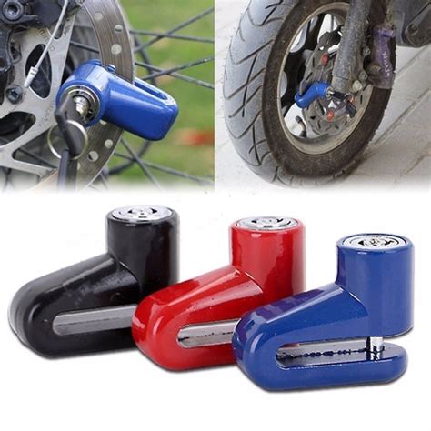 Motorcycle Security Anti Theft Lock Motorcycle Bicycle Moped Scooter Disk Brake Rotor Lock | Wish