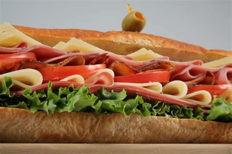 Big Sandwich Close Up - Prepared Food Photos, Inc.