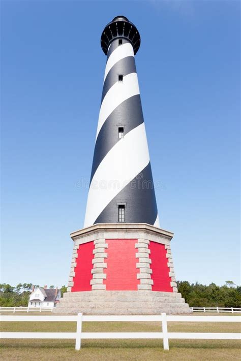 Cape Hatteras Lighthouse Outer Banks Buxton NC US Stock Photo - Image ...