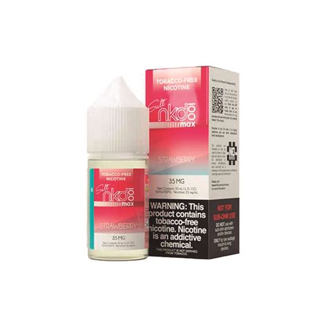 Naked Max Strawberry Ice Salt Ml Oficina Vapor