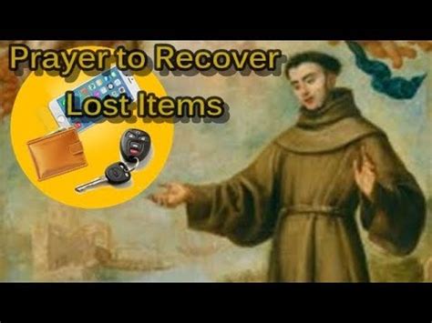 what is the prayer to saint anthony for lost things - shapovmusic.com