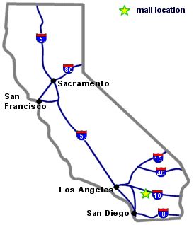 Cabazon Outlet Mall Map | Literacy Basics