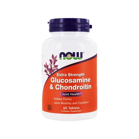 Now - Glucosamine & Chondroitin Extra Strength Tablets - Farma City