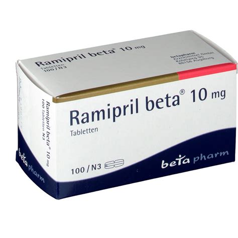 Ramipril Beta Mg Tabl Shop Apotheke