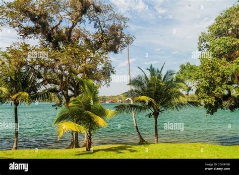 Rio Dulce river, Guatemala Stock Photo - Alamy