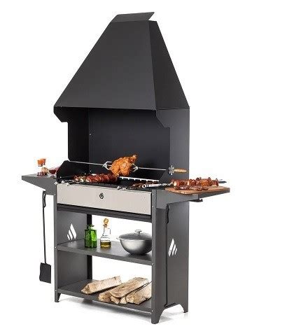 Купить Гриль-мангал FAMILY STANDART BBQ (гриль на дровах) с крышкой ...