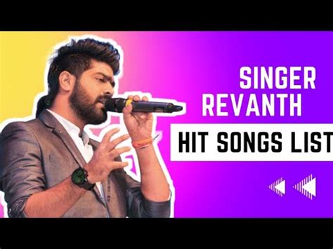 Big Boss 6 Singer Revanth All Hit Songs List || Singer Revanth Songs ...