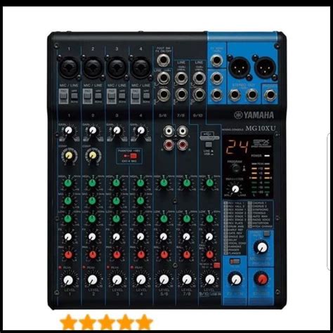 Jual Audio Mixer Yamaha Mg 10Xu Mg10Xu Mg10 Xu 10 Channel Shopee