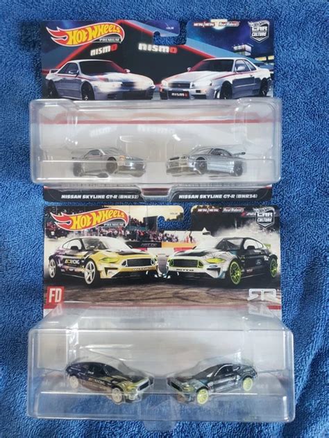 HOT WHEELS 2022 NISSAN SKYLINE GT R R32 R34 And 21 Ford Mustang 20 RTR 2 PACK 47 69 PicClick UK
