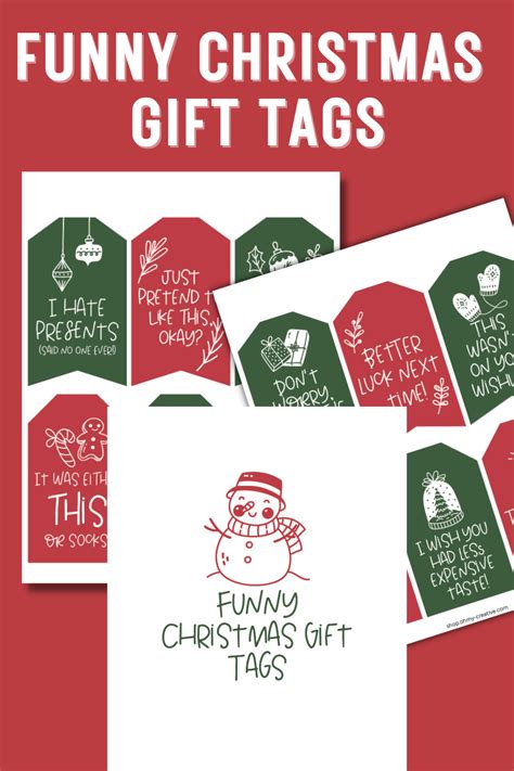 Funny Christmas Gift Tags - OhMy-Creative Shop