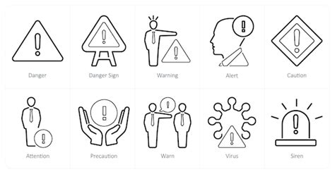Um Conjunto De Cones De Perigo Como Sinal De Alerta De Perigo