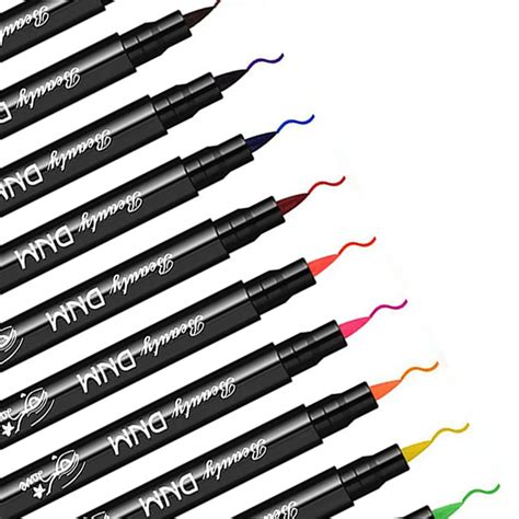 12 Colors Colorful Eyeliner Kit Makeup Waterproof Fast Dry Colorful