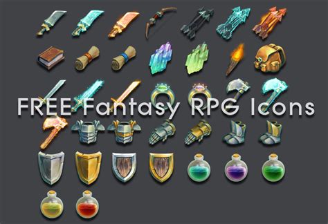 Rpg Icons Png