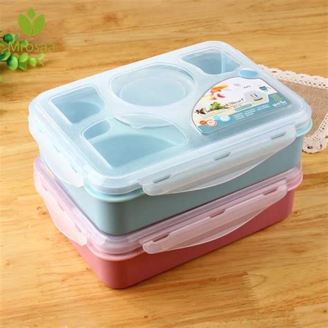 Cells Ml Leak Proof Healthy Plastic Lunch Box Durable Adults Lady