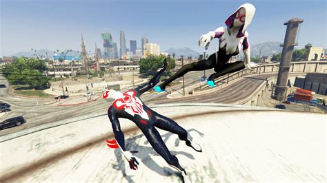 GTA V Best Extreme Ragdolls And Fails V 72 Gwen Stacy Vs Spider Man