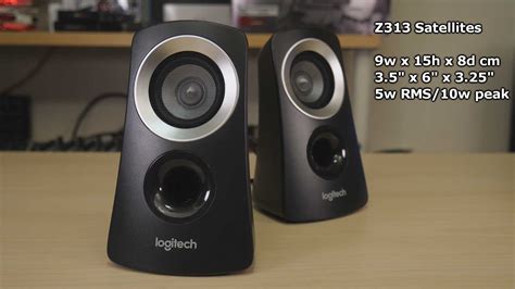 HOW GOOD are Logitech Z313's $30 speakers? Shaking bass... - Techspin