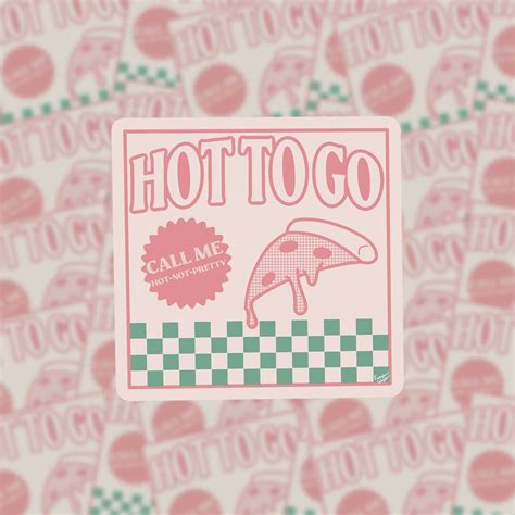 Chappell Roan Hot To Go Sticker Free Shipping Etsy