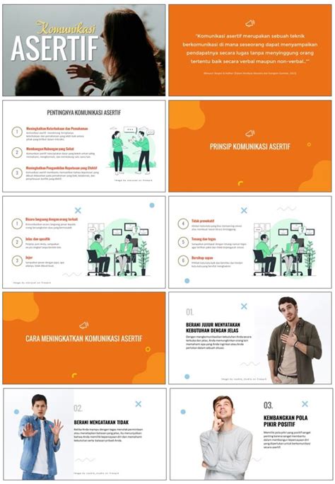 Download Ppt Komunikasi Siap Pakai Kekinian Dan Menarik Rona Presentasi