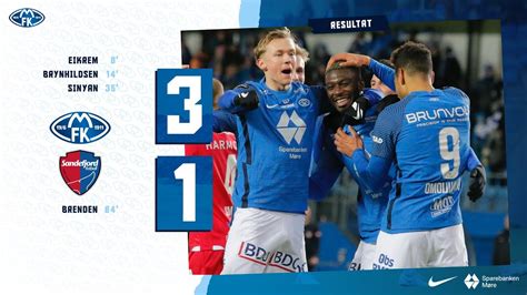 Molde 3 1 Sandefjord Eliteserien Runde 25 Conheça a emoção das