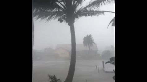 Amateur Video Of 'Crazy' Florida Hurricane | Scoop News | Sky News