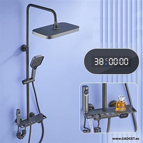 Купить Душевая система Style Shower с цифровым дисплеем и термостатом ...