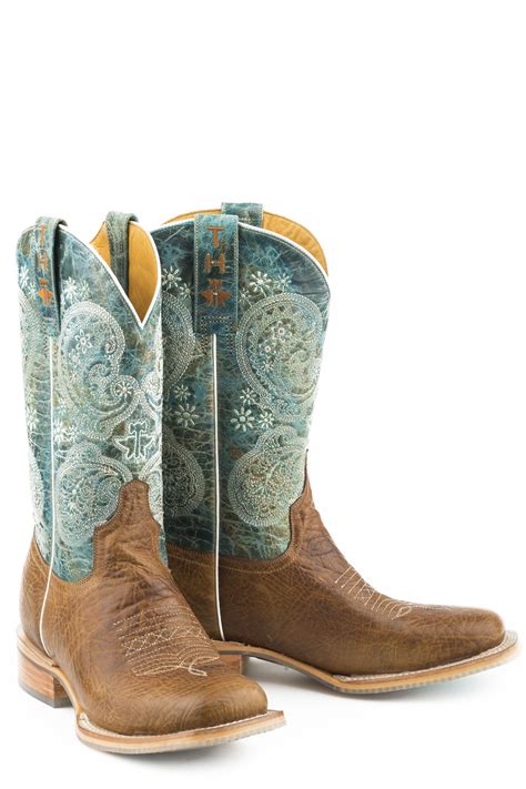 Tin Haul Womens Yee Haw Non Removeable Insole Cowboy Boot