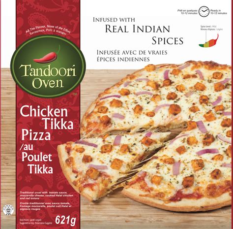 Chicken Tikka Pizza - Tandoori Oven