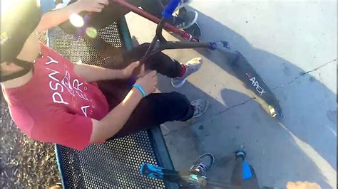 Riding At The The Glendale Skate Park YouTube