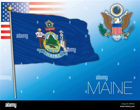 Governor Of Maine Stock Vector Images Alamy