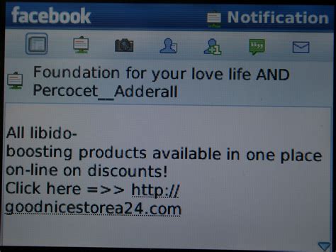 Facebook SPAM on BlackBerry Devices – SpyLogic.net