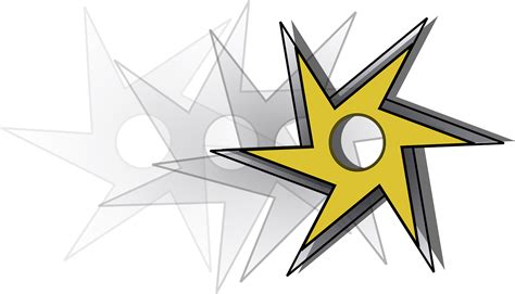 Download Shuriken Ninja Star Throwing Star Royalty Free Vector