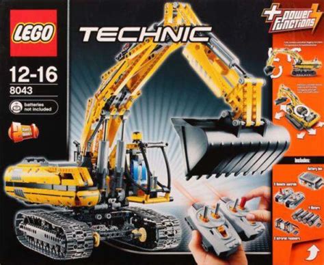 LEGO Technic Zmotoryzowana koparka 8043 Porównywarka cen klocków