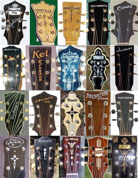 268 Best Guitar Headstock Images On Pinterest Bass Guitars Custom Guitars And Guitar Building