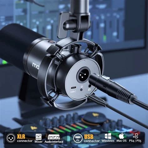 Maono PD200X: Podcast Dynamic Microphone XLR/USB | 3KShop.vn