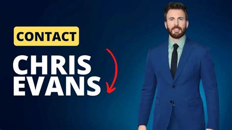 Contact Chris Evans Address Email Phone Dm Fan Mail Tales From