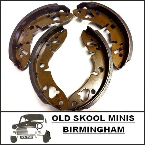 Classic Mini Front Drum Brake Shoe Shoes Gbs Gbs Kit Austin