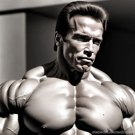 Arnold Schwarzenegger S Muscular Physique Stable Diffusion Online