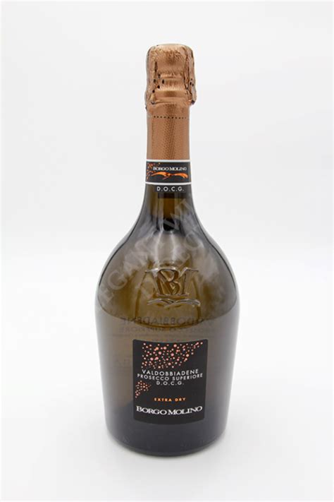 Borgo Molino Prosecco Superiore Docg Valdobbiadene Extra Dry Elegant