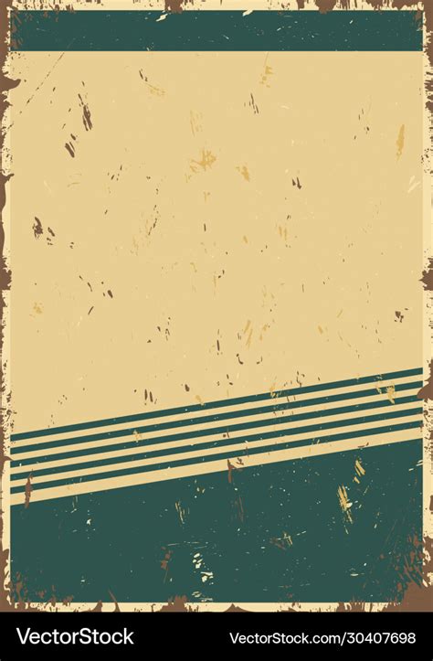 Vintage blank template Royalty Free Vector Image