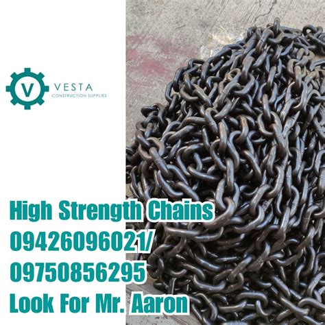 High Strength Chain, Commercial & Industrial, Construction Tools ...