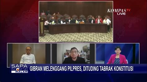 Kata Yunarto Wijaya Soal Pdip Kecewa Dengan Manuver Gibran Tabrak