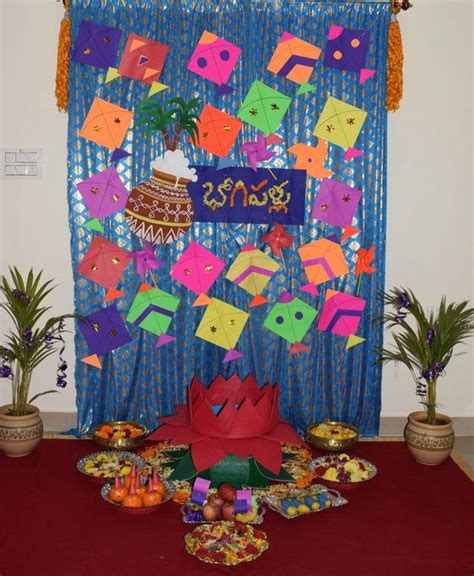 Bhogi Pallu Decoration Ideas At Home Housing News