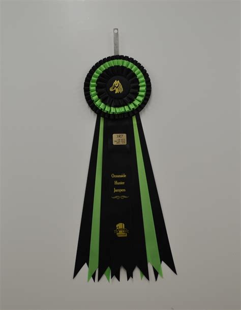 Double Rosette 7 Ribbons Bastion Trophies