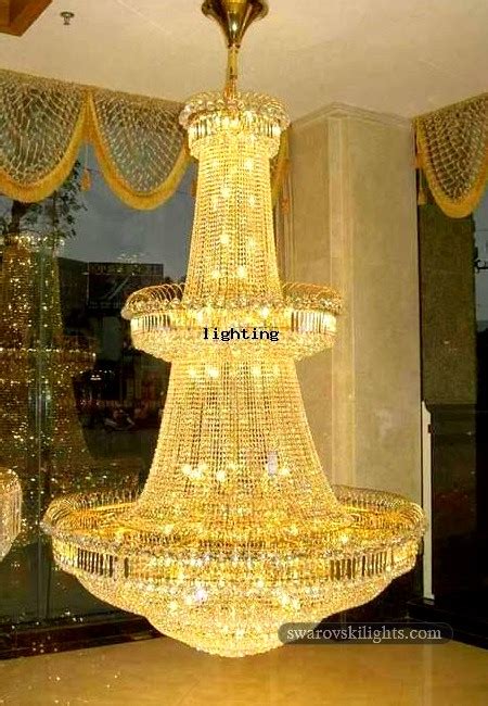 398063 Large Crystal Chandeliers HongKong Sunwe Lighting Co Ltd We