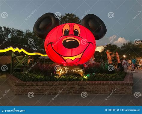 Halloween at Disney Springs, Orlando, Florida Editorial Photo - Image ...