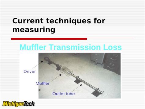 Ppt Current Techniques For Measuring Muffler Transmission Loss