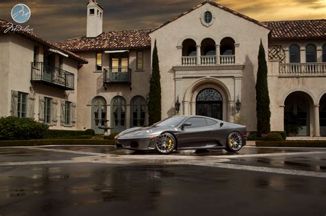 Modulare Wheels Ferrari F430 Mansion 20 Modulare B14 Tinted Brushed