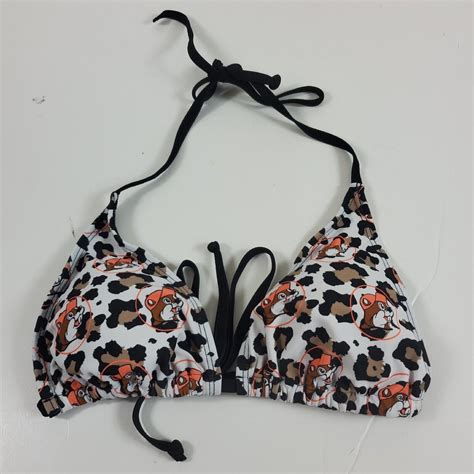 Buc Ees Women Bikini Top String Medium Bucees Gem