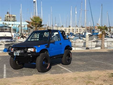 Top Gear actual vehicle! 1992 4X4 Lifted Geo Tracker, Extremely Rare ...