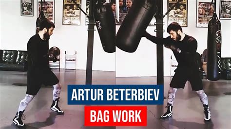 Artur Beterbiev Bag Work Training Youtube